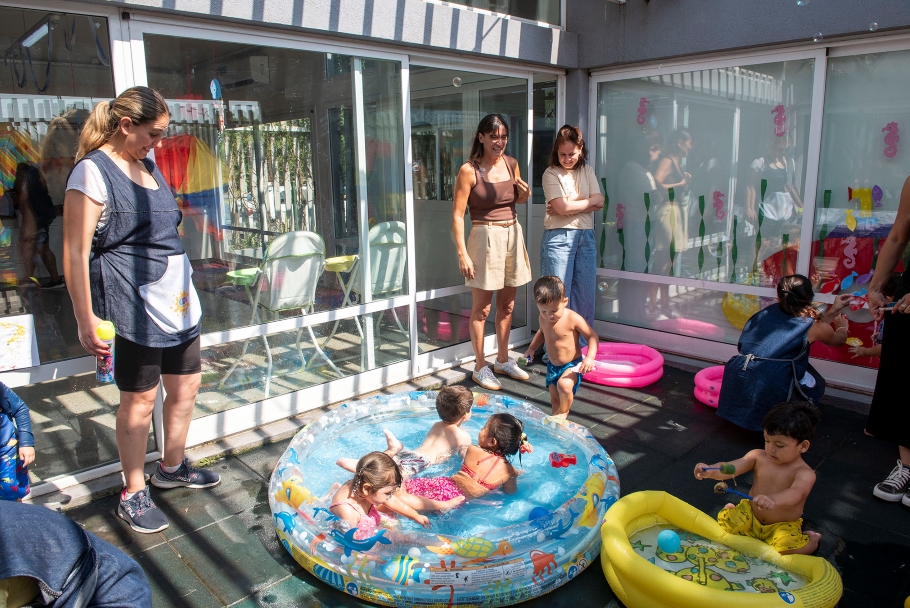 Aprendizaje y diversión: La propuesta de verano del CDI recibió el respaldo de Elisa Abella