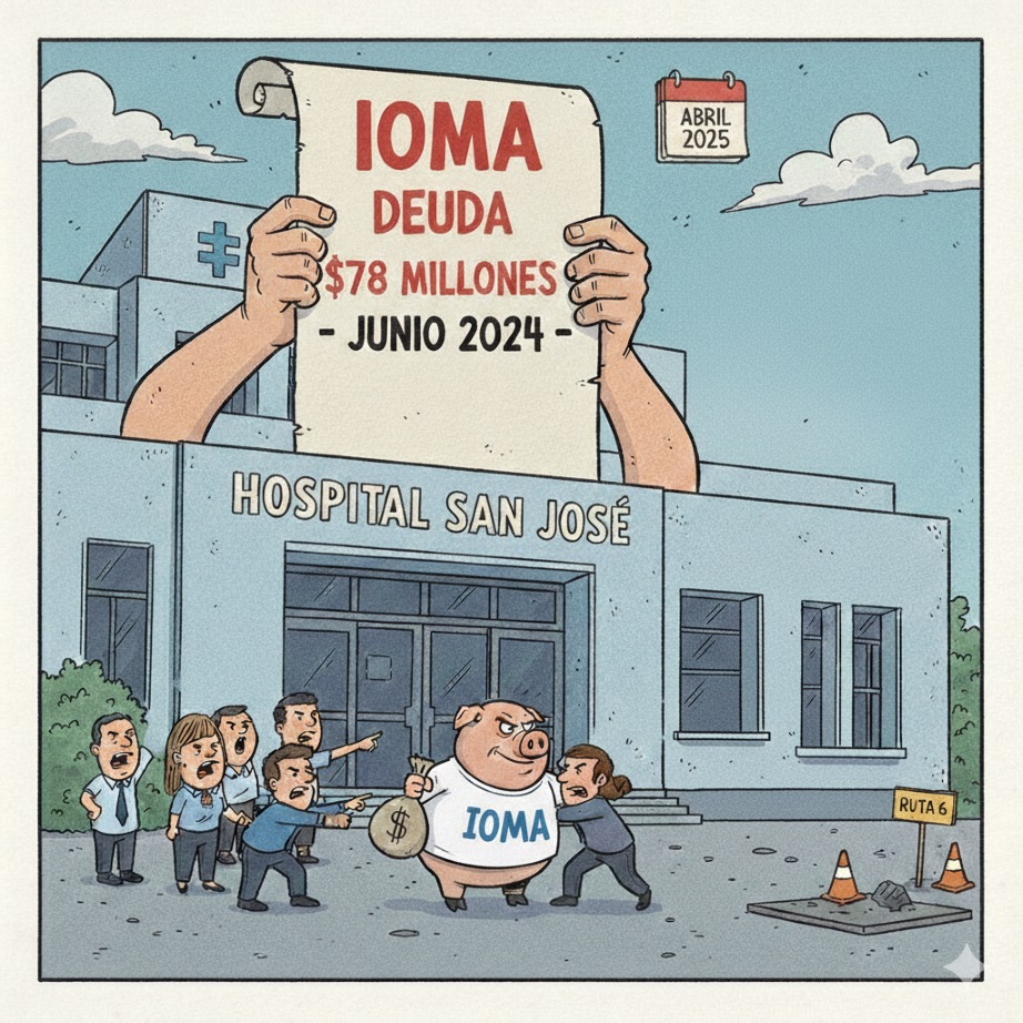 Juntos por Campana insta a Sarna a gestionar el pago de la deuda de IOMA con el hospital 