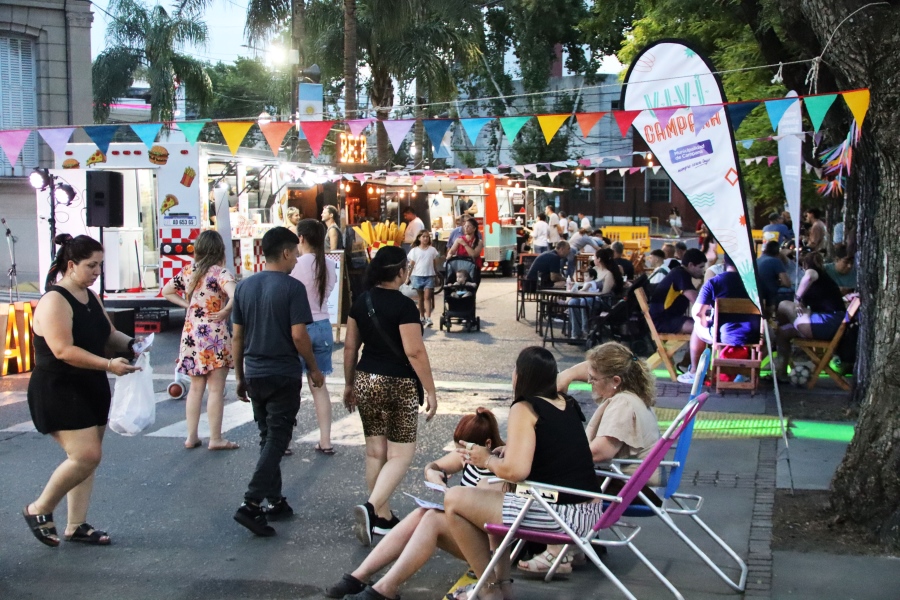 Viví Campana: vecinos y visitantes disfrutaron de la creatividad y producción local