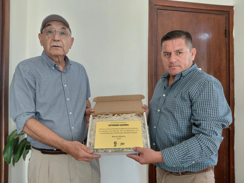 Trayectoria y compromiso: El ingeniero agrónomo Esteban Guerra fue reconocido en Lima