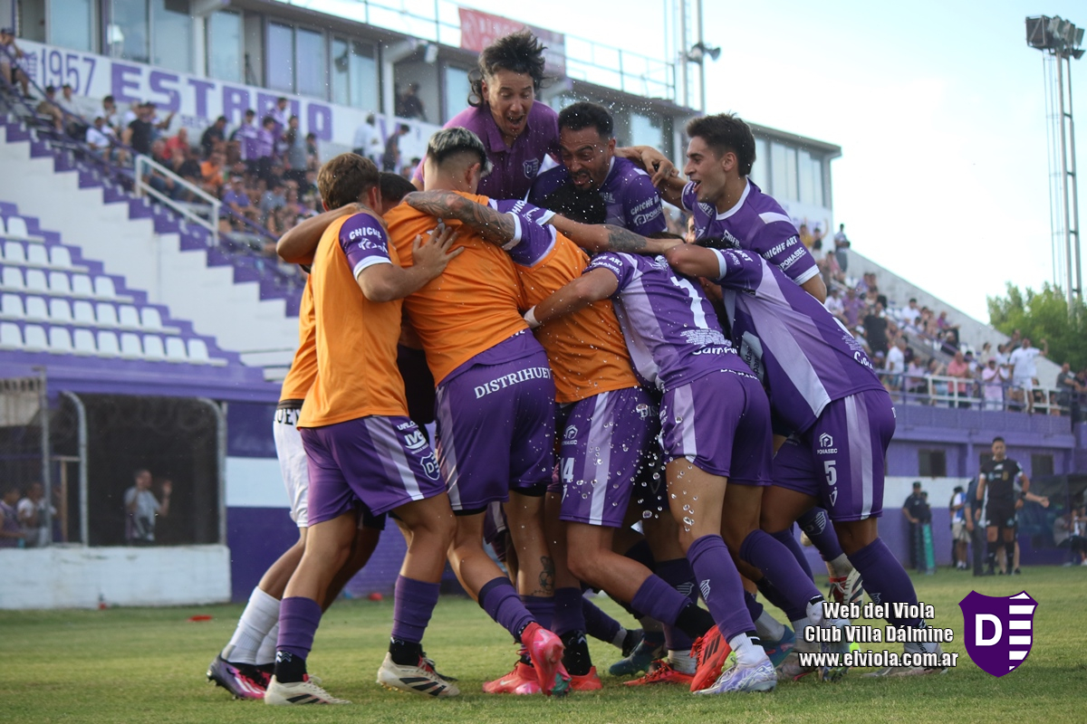 Sufrió más de la cuenta: Villa Dálmine venció 2-1 a Excursionistas