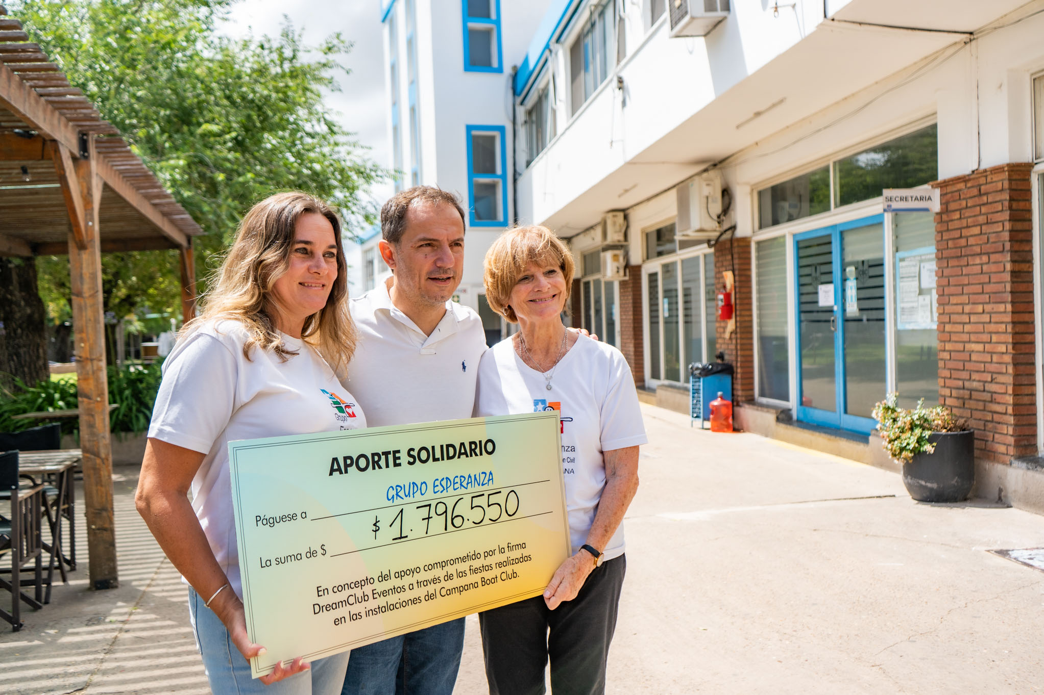 Abella y el CBC se unen otra vez para ayudar a cuatro entidades de la ciudad