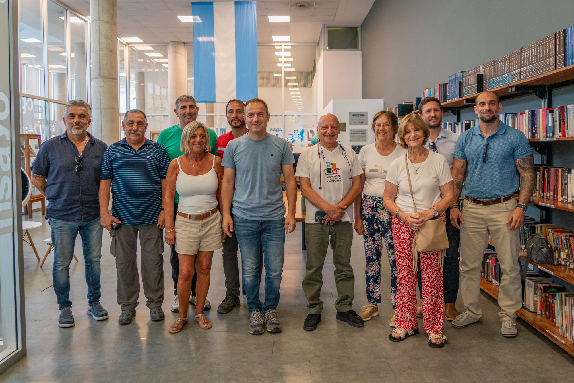 Abella encabezó la reunión con las entidades que recibirán apoyo económico de la Fiesta del CBC